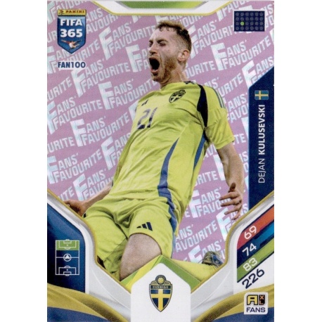 Dejan Kulusevskin Fan Favourite Pink Suecia FAN100