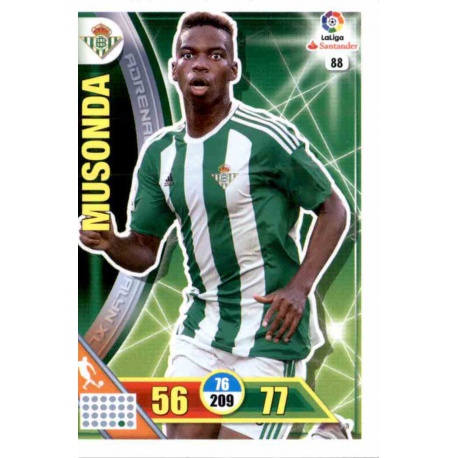 Musonda Betis 88 Adrenalyn XL La Liga 2016-17