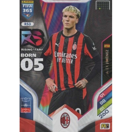 Alex Jiménez Rising Star AC Milan RS3