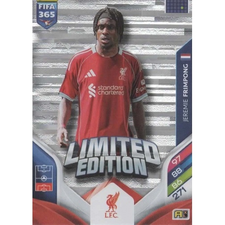 Jeremie Frimpong Limited Edition Liverpool