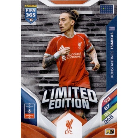 Kosas Tsimikas Limited Edition Liverpool