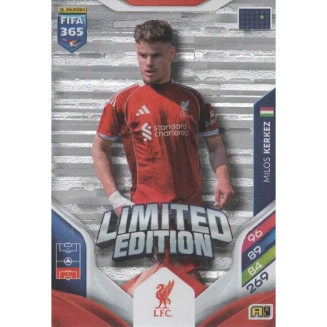 Milos Kerkez Limited Edition Liverpool