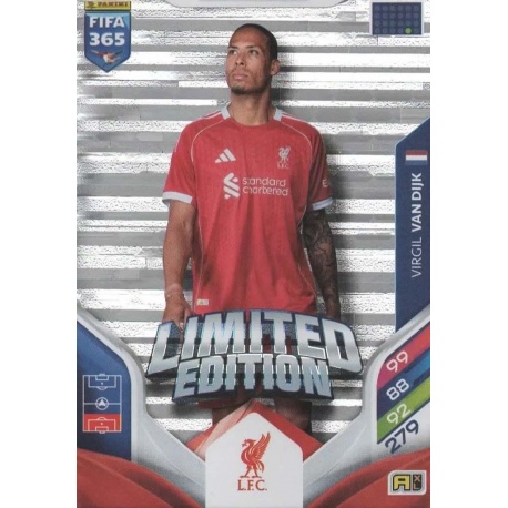 Virgil van Dijk Limited Edition Liverpool