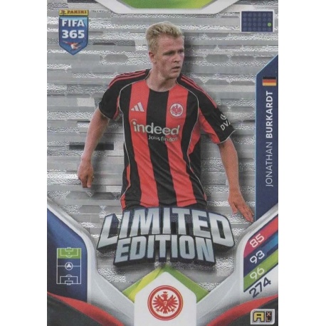 Jonathan Burkardt Limited Edition Eintracht Frankfurt