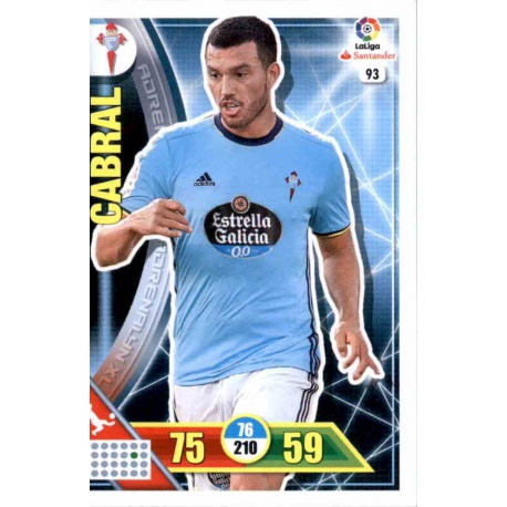 Cabral Celta 93 Adrenalyn XL La Liga 2016-17