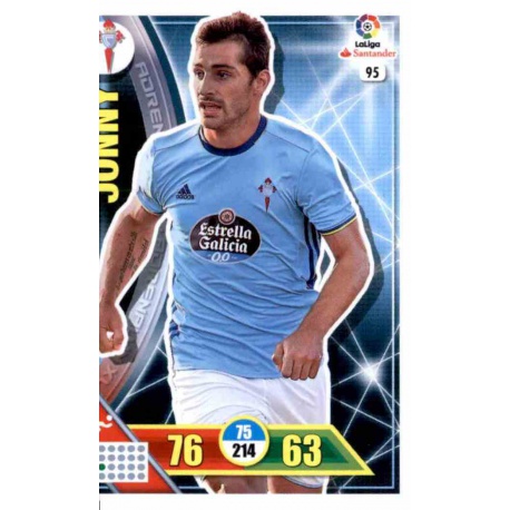 Jonny Celta 95 Adrenalyn XL La Liga 2016-17