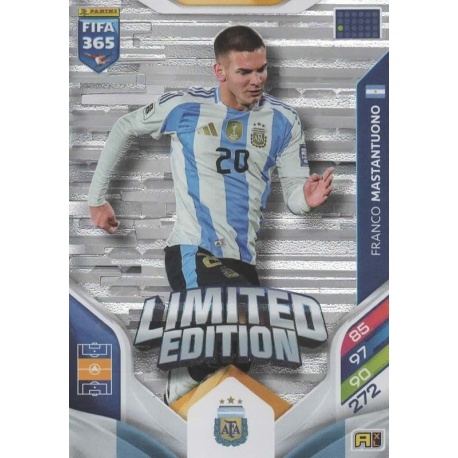 Franco Mastantuono Limited Edition Argentina