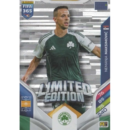 Nemanja Maksimović Limited Edition Panathinaikos