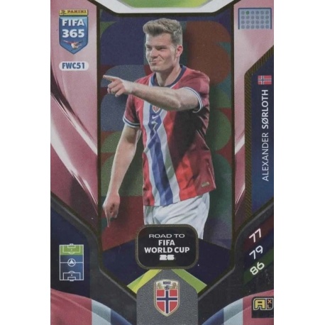 Alexander Sørloth Nordic Edition Norway FWC51