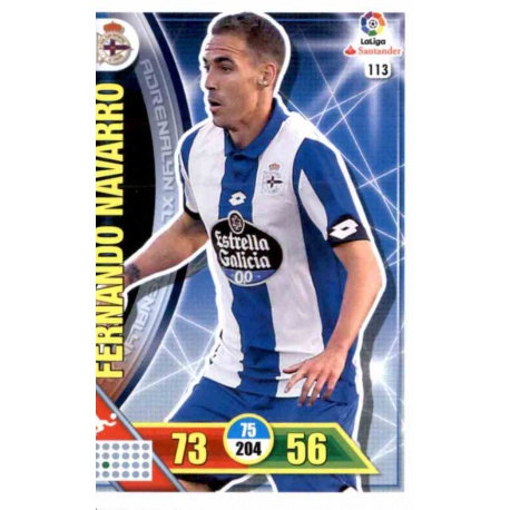 Fernando Navarro Deportivo 113 Adrenalyn XL La Liga 2016-17