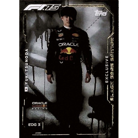 Yuki Tsunoda Black Edge EDG3