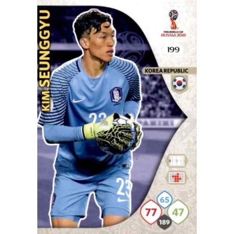 Kim Seung-Yu Corea del Sur 199 Adrenalyn XL Russia 2018 