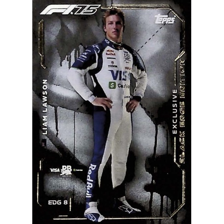 Liam Lawson Black Edge EDG8