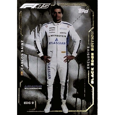 Carlos Sainz Black Edge EDG9