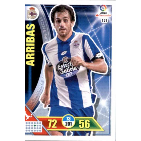 Arribas Deportivo 121 Adrenalyn XL La Liga 2016-17