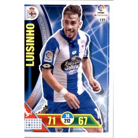 Luisinho Deportivo 122 Adrenalyn XL La Liga 2016-17