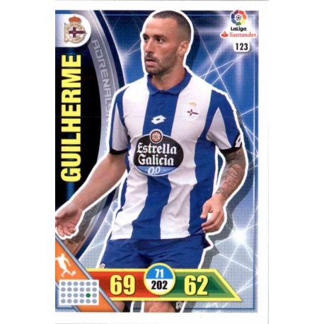 Guilherme Deportivo 123 Adrenalyn XL La Liga 2016-17