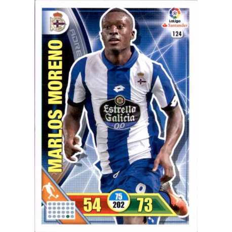 Marlos Moreno Deportivo 124 Adrenalyn XL La Liga 2016-17