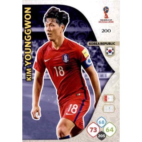 Kim Young-Won Corea del Sur 200 Adrenalyn XL World Cup 2018 