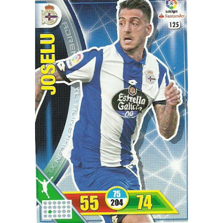 Joselu Deportivo 125 Adrenalyn XL La Liga 2016-17