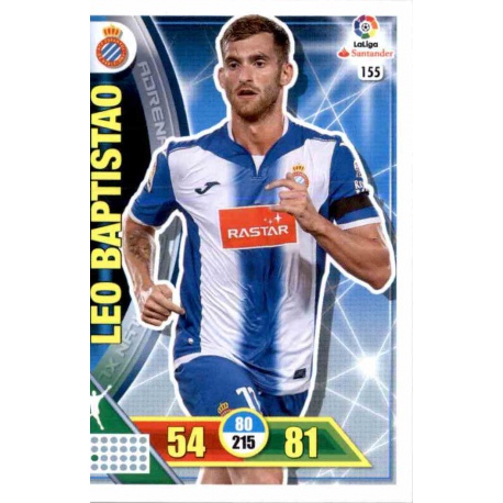 Leo Baptistao Espanyol 155 Adrenalyn XL La Liga 2016-17