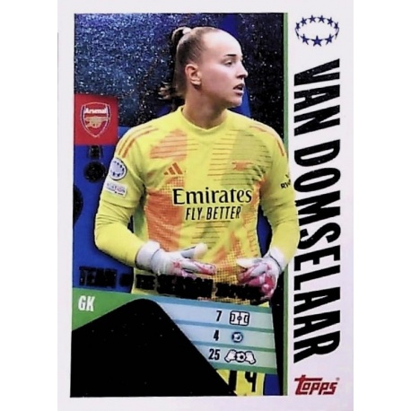 Van Domselaar UWCL Team of the Season 15