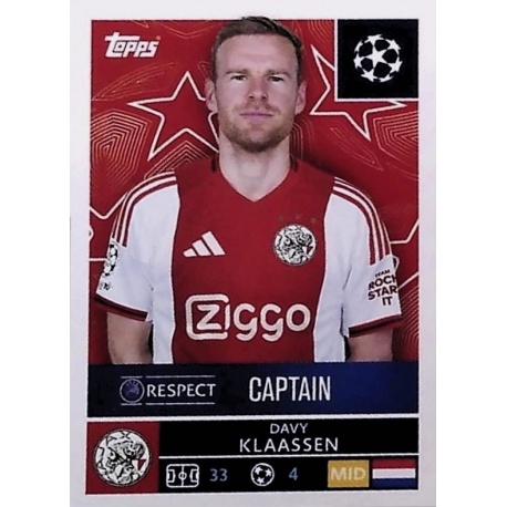 Davy Klaasens Captain AFC Ajax 43