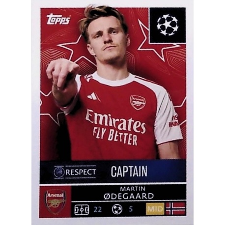 Martin Odegaard Captain Arsenal 57