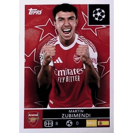 Martin Zubimendi Arsenal 60