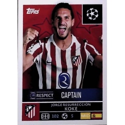 Koke Captain Atlético Madrid 113