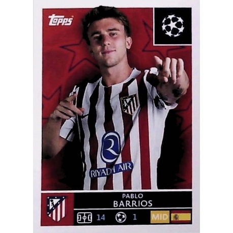 Pablo Barrios Atlético Madrid 122