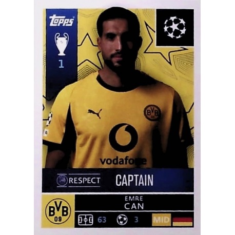 Emre Can Captain Borussia Dortmund 141