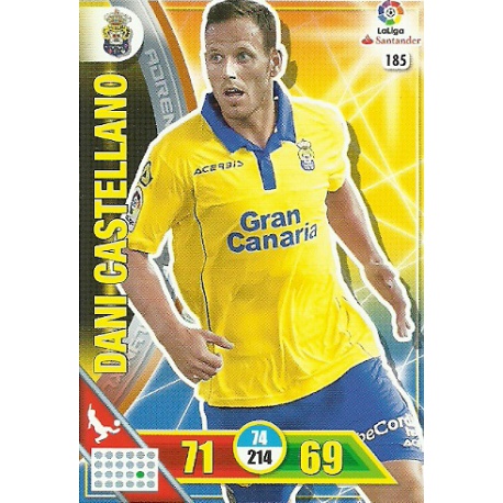 Dani Castellano Las Palmas 185 Adrenalyn XL La Liga 2016-17