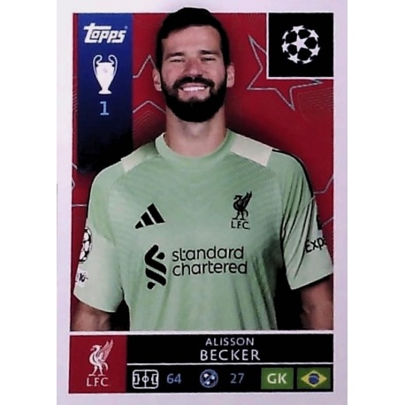 Alisson Becker Liverpool 254