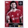 Venta Trading Card Dominik Szoboszlai Liverpool Topps UCL Stickers 2025/26