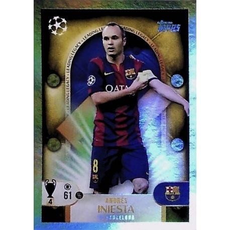 Andres Iniesta Leading Legacil 275