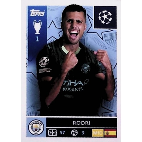 Rodri Manchester City 307