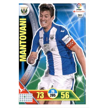 Mantovani Leganés 201 Adrenalyn XL La Liga 2016-17