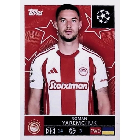 Roman Yaremchuk Olympiacos 337