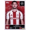 Venta Cards Roman Yaremchuk Olympiacos Topps Stickers Champions League 2025/26