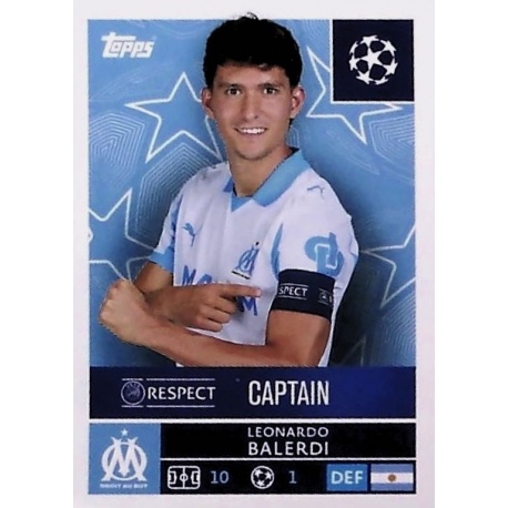 Leonardo Balerdi Captain Olympique Marsella 341