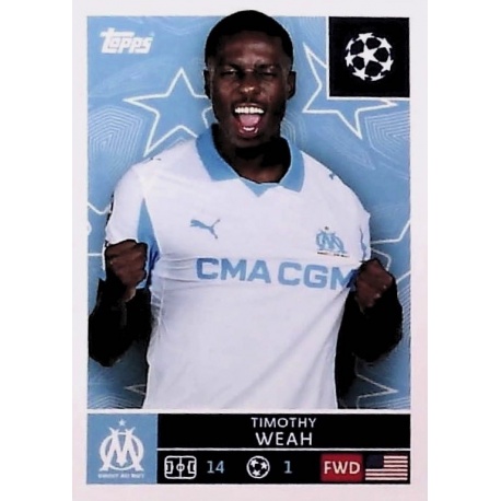 Timothy Weah Olympique Marsella 353