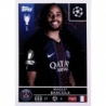 Última oportunidad Bradley Barcola PSG Cromos de fútbol Topps Champions 2025-26