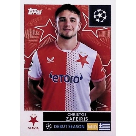 Christos Zafeiris Slavia Praga 406