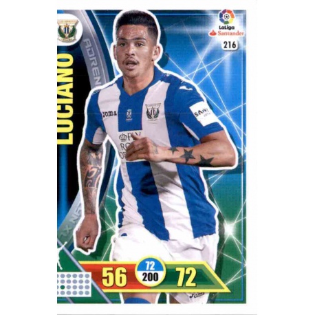 Luciano Leganés 216 Adrenalyn XL La Liga 2016-17