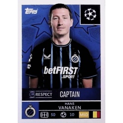 Hans Vanaken Captain Club Brugge 481