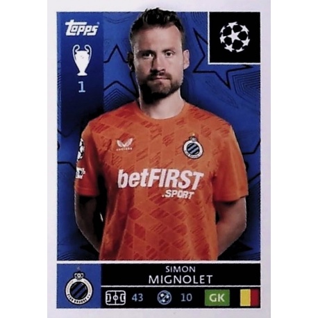 Simon Mignolet Club Brugge 482