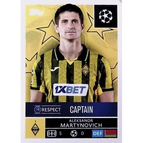 Aleksandr Martinovich Captain Kairat Almaty 505