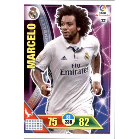 Marcelo Real Madrid 221 Adrenalyn XL La Liga 2016-17