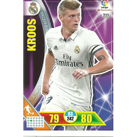 Kroos Real Madrid 223 Adrenalyn XL La Liga 2016-17